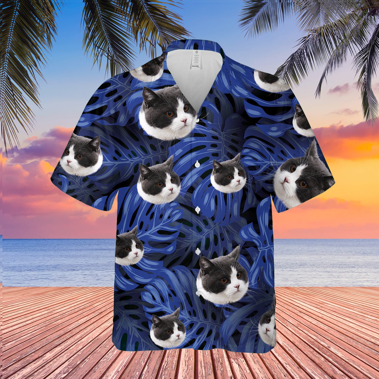 Black Cat Polo 3d Shirt For Women And Men