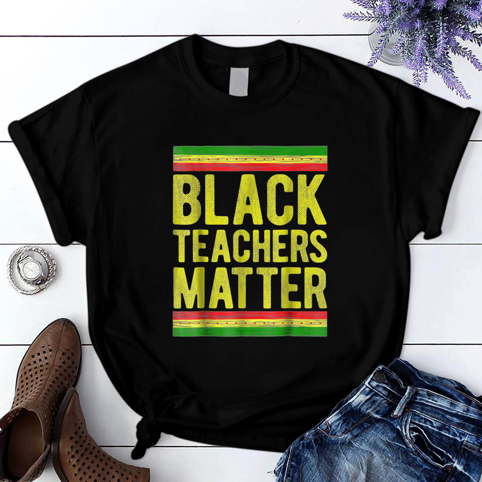 Black History Month eachers Matter Gift T Shirt Black Unisex S-6XL