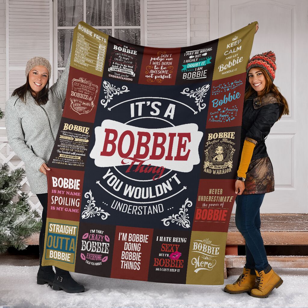 Bobbie Premium Fleece Blanket