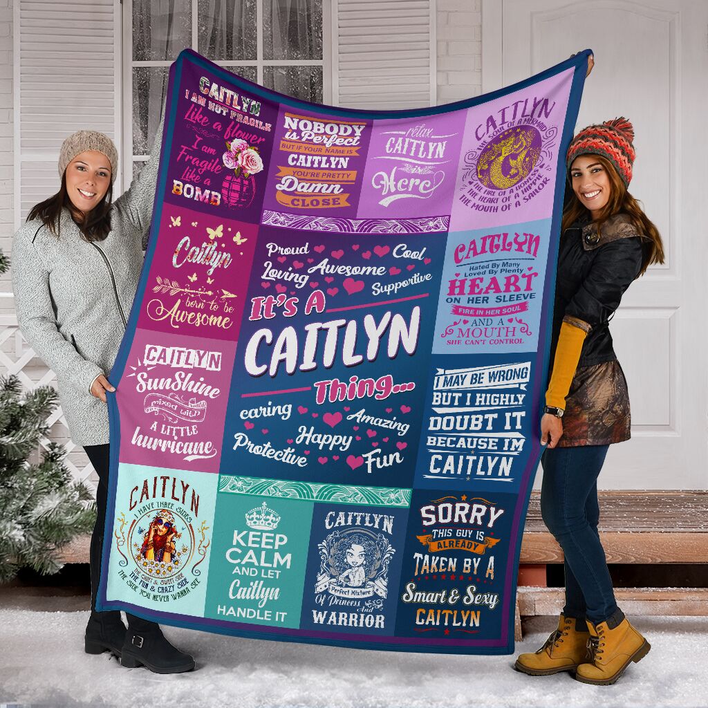 Caitlyn Fleece Blanket