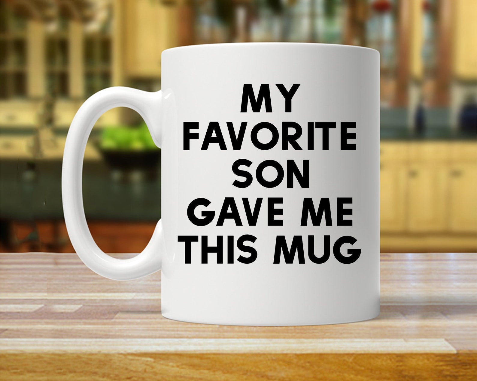 From son dad, parents Gift for mom, Mother's Day gift Mug Ceramic White coffee 11oz-15oz