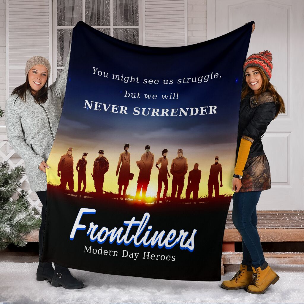 Frontliners Fleece Blanket