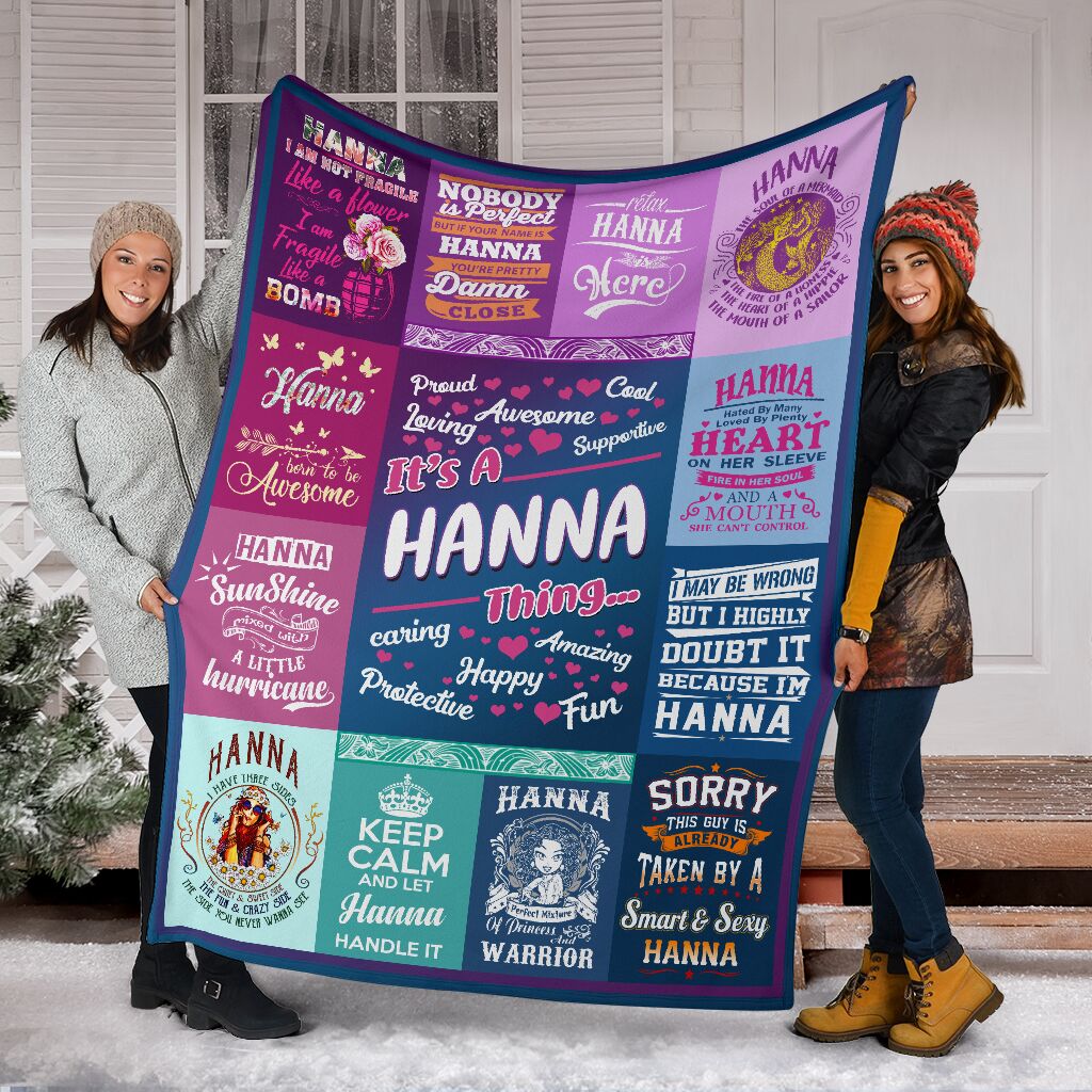 Hanna Fleece Blanket