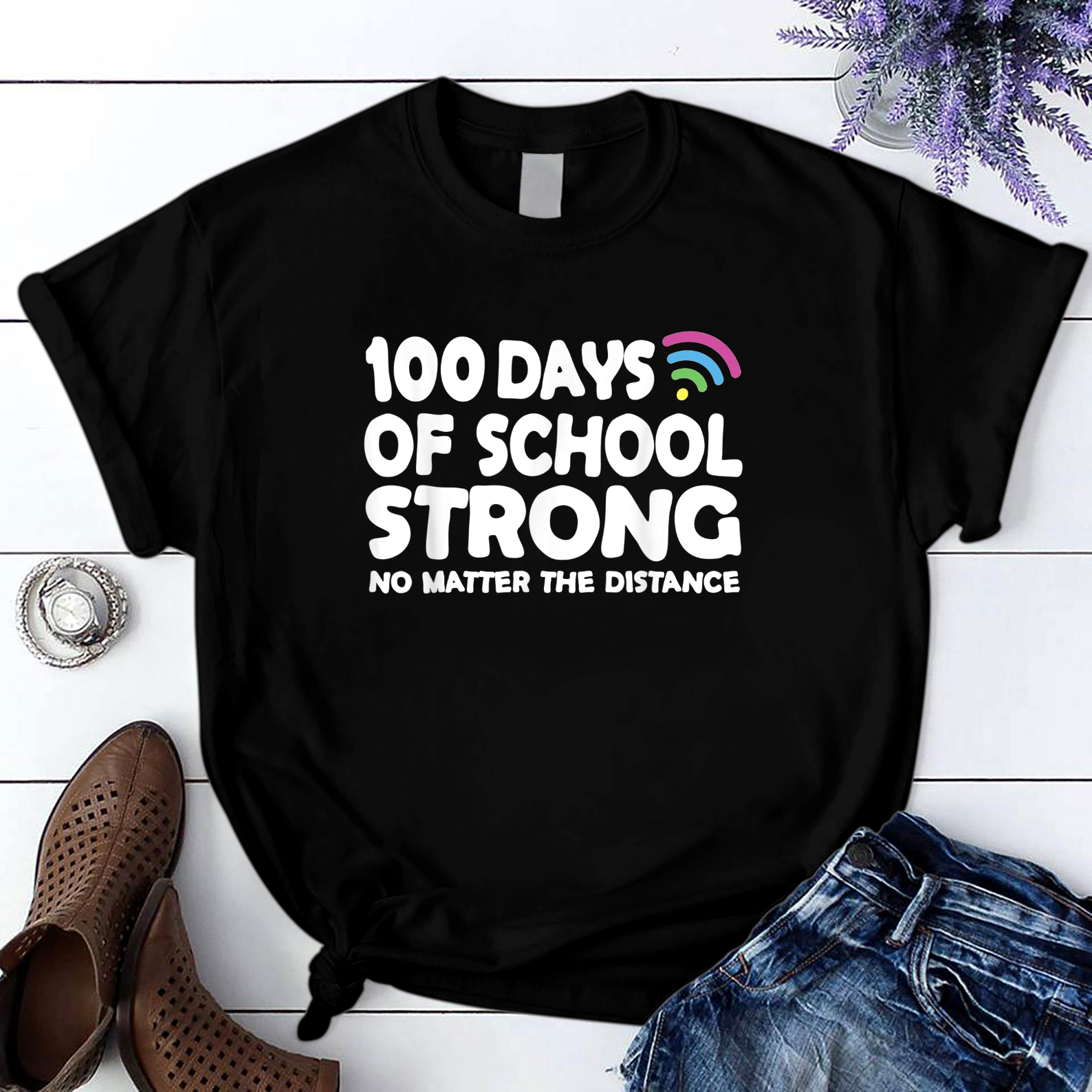 Happy 100Th Day Of School Kindergarten T Shirt Black Unisex S-6Xl