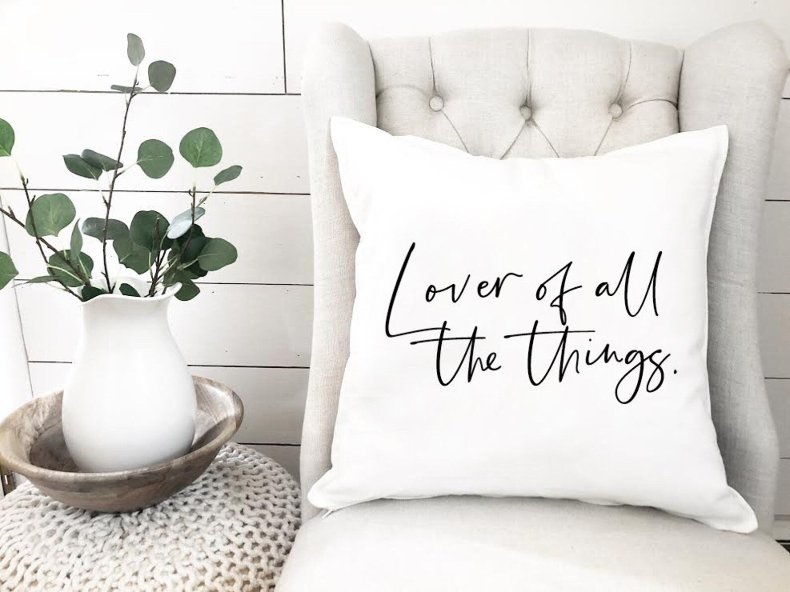 Lover of all things pillow, Gift for Wedding, Valentine pillow, Anniversary Gift, Valentine Day Pillow Decor Gift